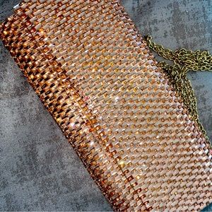 [ALDO] Rose gold clutch